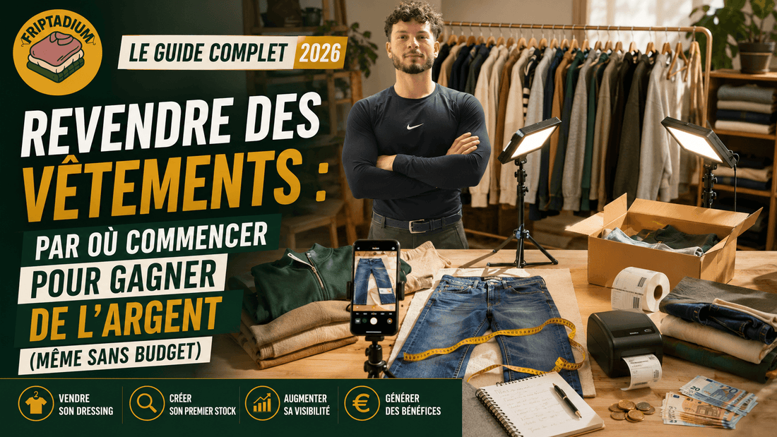 Comment vendre sur Vinted : le guide complet Friptadium pour revendre des vêtements