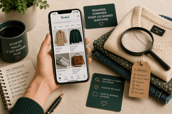Bien acheter sur Vinted : le guide pour faire de bonnes affaires sans se faire avoir (2026)