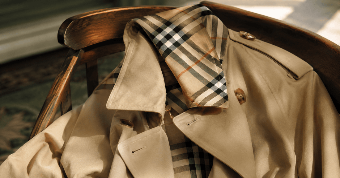Trench Burberry beige vintage d'occasion Friptadium