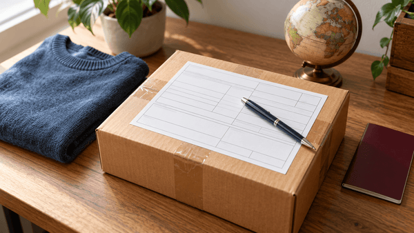 Déclaration en douane CN23 : la remplir pour envoyer un colis hors UE (Vinted, eBay, Royaume-Uni)