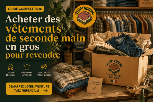 Où acheter des vêtements de seconde main en gros pour revendre ?