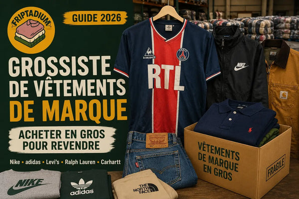 Grossiste de vêtements de marque : acheter en gros pour revendre (guide)