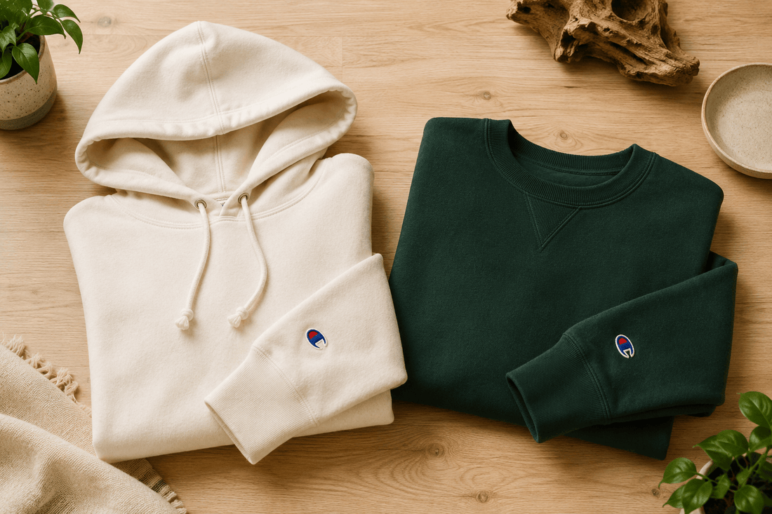 Sweat, pull et jogging Champion d'occasion avec le logo C brodé et l'étiquette Reverse Weave Made in USA