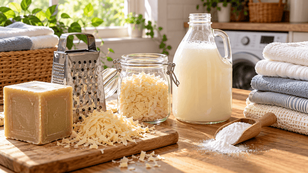 Lessive maison au savon de Marseille : recette, dosage et limites