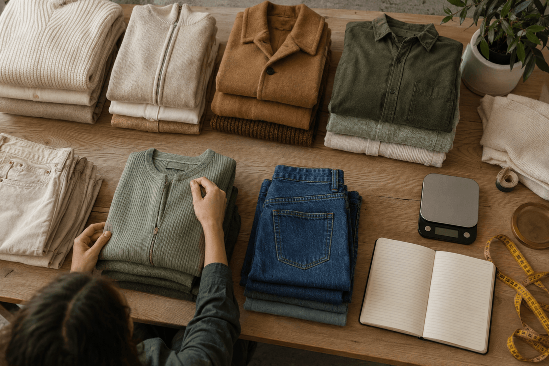 Lexique du revendeur de seconde main : tri des vêtements au kilo