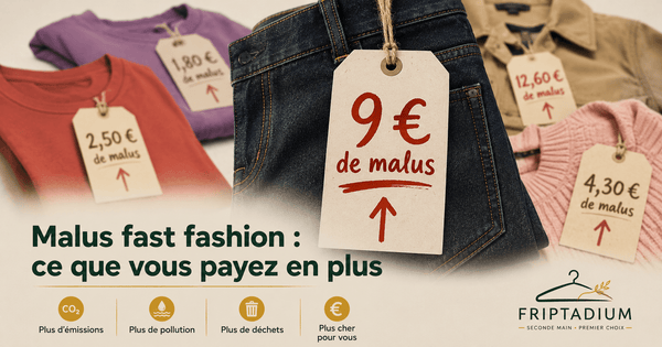 Malus fast fashion : le barème complet par vêtement (0,50 € à 19,50 €) et ce que ça change