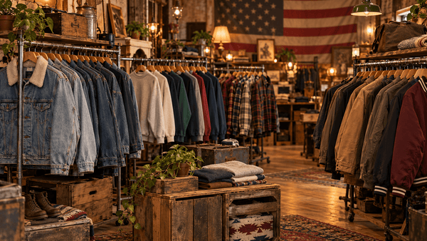 Marques de vêtements américaines : la liste complète des marques à chiner en friperie (et la friperie US)