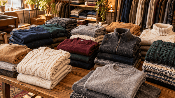Les meilleures marques de pulls homme en seconde main : qualité, matières et cote