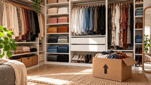 Organiser son placard et son dressing : trier, ranger, revendre ce qu'on ne porte plus
