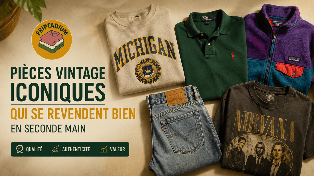 Pièces vintage iconiques qui se revendent bien en seconde main