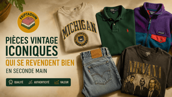 Vintage : les pièces cultes qui valent cher en friperie (et comment les repérer)
