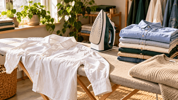 Repasser ses vêtements : température par matière (lin, coton, laine, synthétique), repasser une chemise pas à pas et défroisser sans fer (2026)