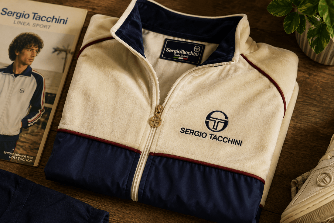 Veste Sergio Tacchini vintage d'occasion