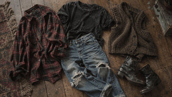 Style grunge : les pièces à chiner en seconde main, les marques et ce qui se revend (2026)