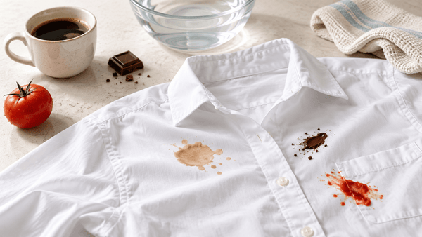 Tache de café, de chocolat ou de tomate sur un vêtement : comment l'enlever