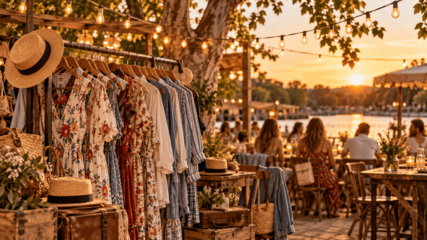 Tenue guinguette : s'habiller style guinguette en friperie (femme et homme)