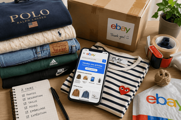 Vendre des vêtements sur eBay depuis la France : le guide complet du revendeur (2026)