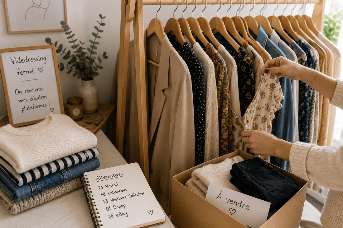 Vendre son dressing en ligne, alternatives a Videdressing, Friptadium