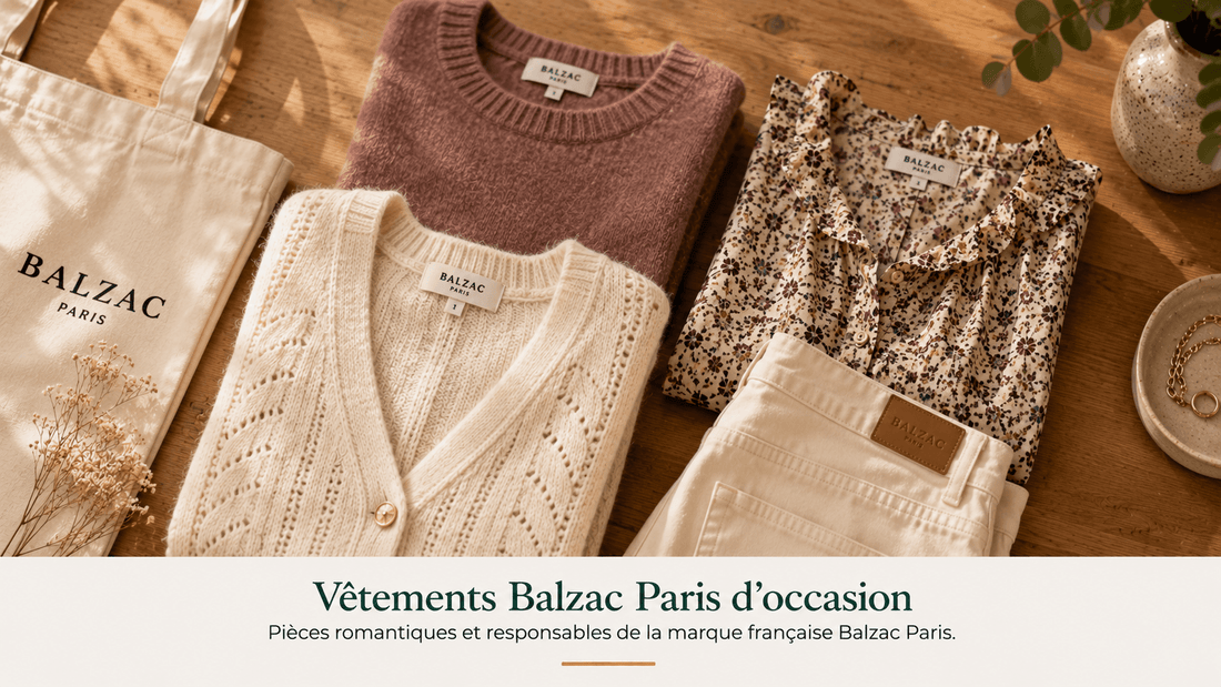 Vetements et sac Balzac Paris de seconde main, Friptadium