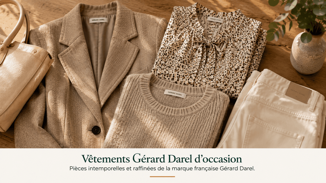 Vetements Gerard Darel de seconde main plies, Friptadium