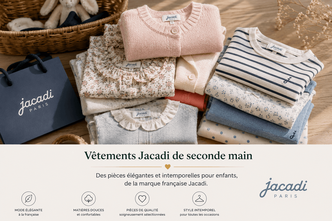 Vetements Jacadi de seconde main plies, Friptadium