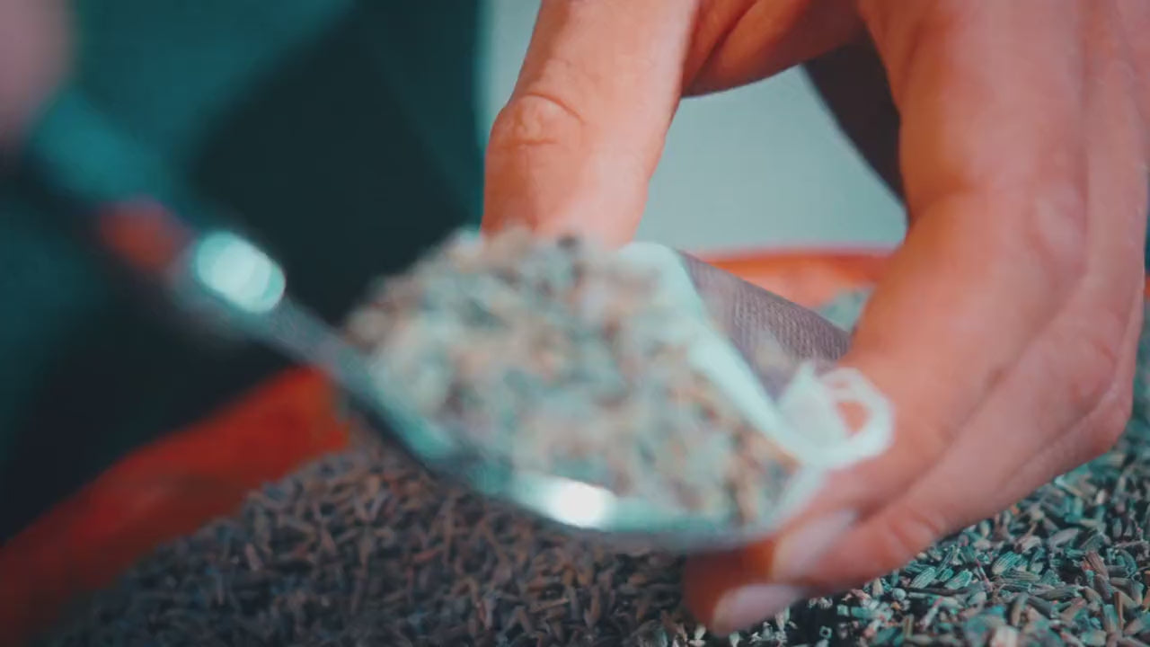 Vidéo du sachet de lavandin de Provence Friptadium, anti-mites naturel pour parfumer et protéger le linge